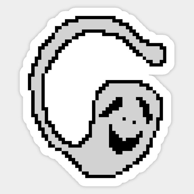 SPERM GHOST Sticker by gamesbylum